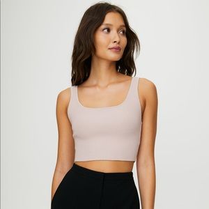 Babaton sculpt knit tank top